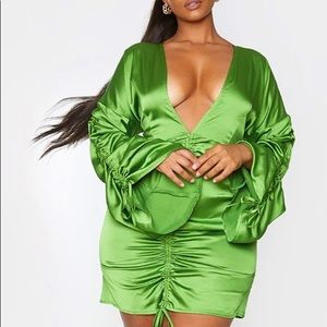 Money Olive Green So Sassy Dress| Plus Size
